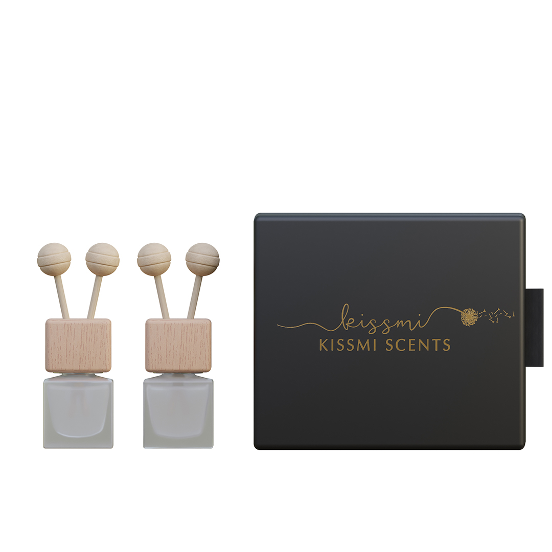 Car Reed Diffuser Bottle, Frosted White