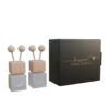 Car Reed Diffuser Bottle, Frosted White